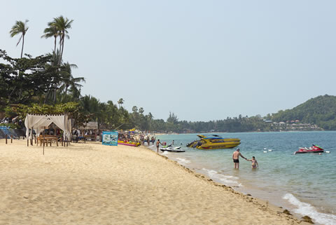 sightseeing 
in koh samui Bophut beach and fishermans village