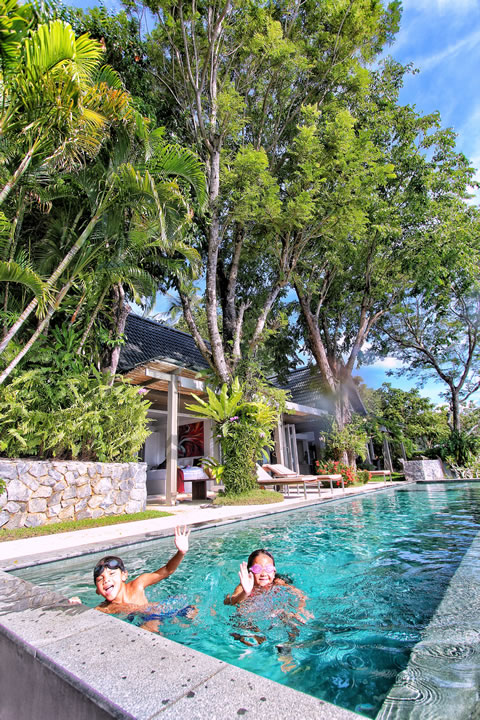 Family fun at the Headland, Samui